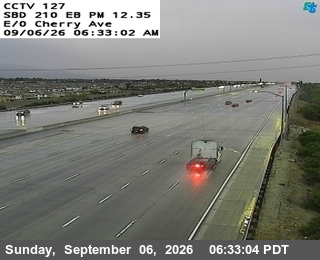I-210 : (127) East of Cherry Avenue live camera view
