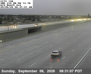 I-210 : (128) West of Beech live camera view