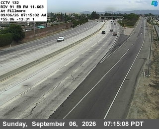 SR-91 : (132) Fillmore live camera view