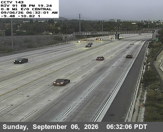 SR-91 : (143) 0.5 Miles North Of Central live camera view
