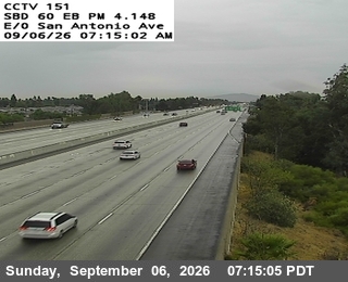 SR-60 : (151) East of San Antonio live camera view