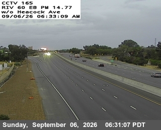 SR-60 : (165) West of Heacock live camera view