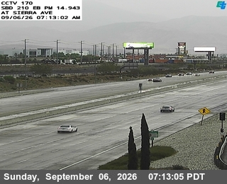 I-210 : (170) Sierra live camera view