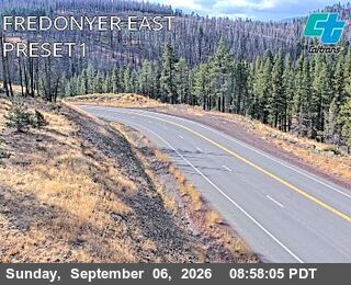 Fredonyer East live camera view