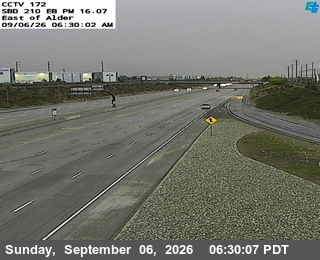 I-210 : (172) 0.1 Miles East of Alder live camera view