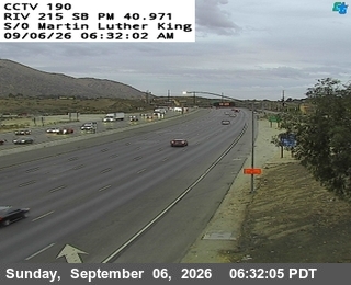 I-215 : (190) S of M.L. King Boulevard live camera view