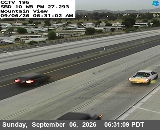 I-10 : (196) Mountain View live camera view