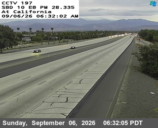 I-10 : (197) California live camera view