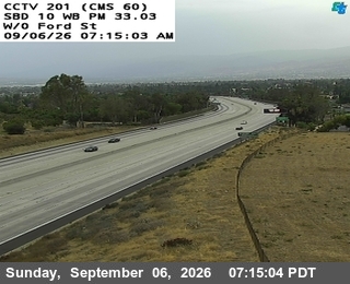 I-10 : (201) West of Ford Street live camera view