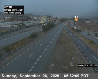 I-15 : (227) Onramp Palm Ave NB live camera view