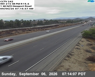 I-215: (242) 1 Mile North of Newport Road live camera view
