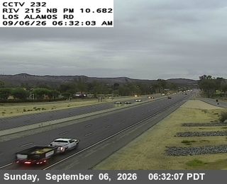 I-215 : (232) NB Los Alamos live camera view