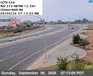 I-215 : (234) Clinton Keith Road live camera view