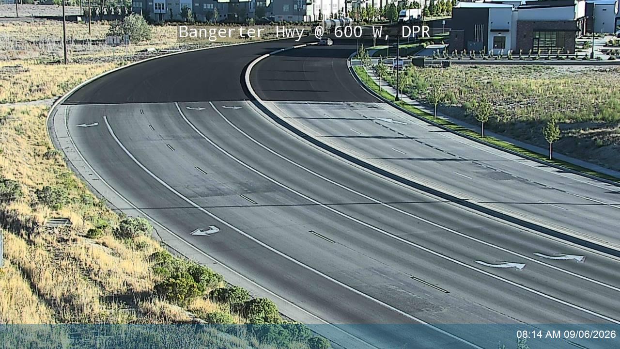 Bangerter Hwy / SR-154 @ 600 W / MP 1.45, DPR live camera view