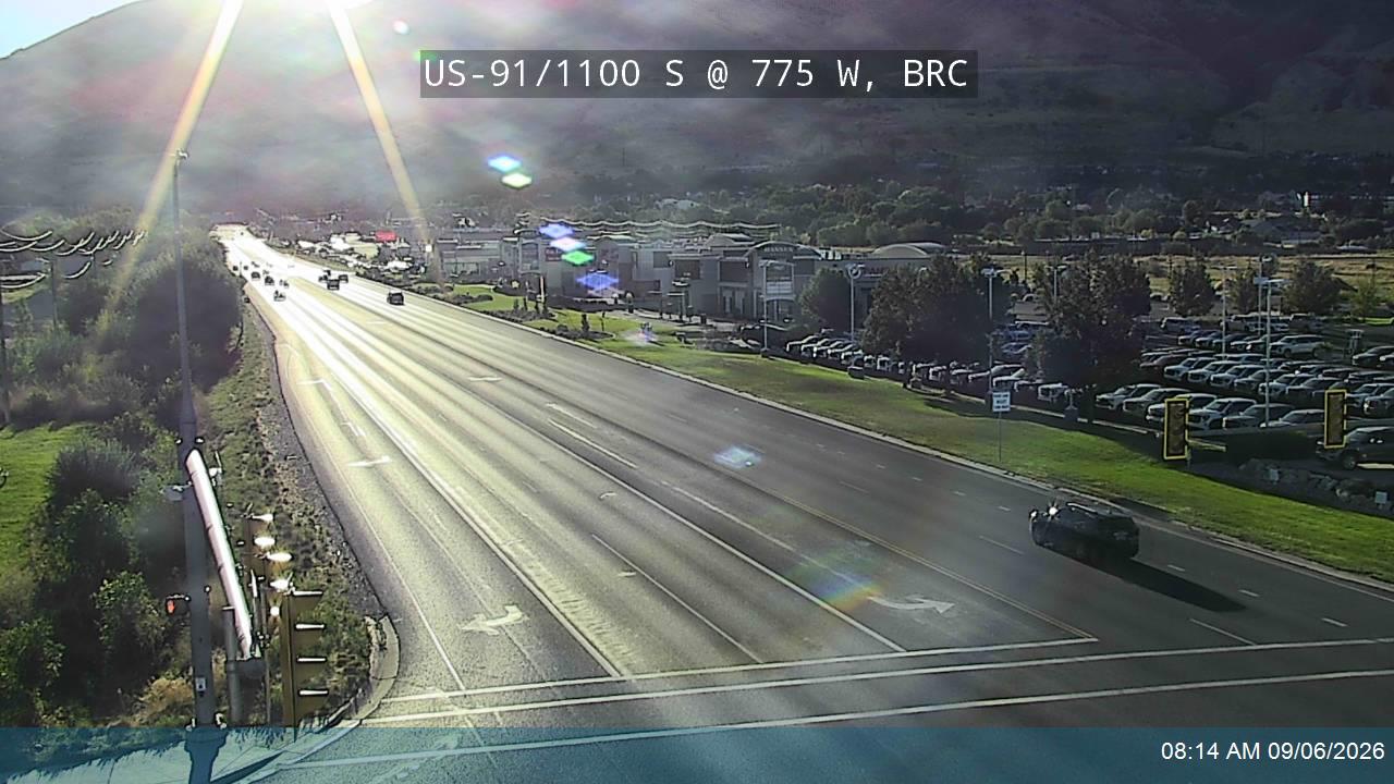 US-91 / 1100 S @ 775 W, BRC live camera view