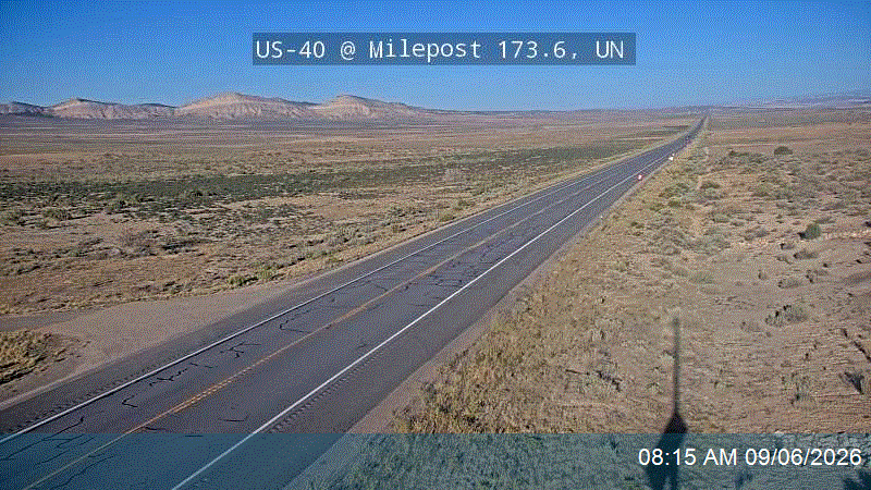 US-40 @ Milepost 173.6, UN live camera view