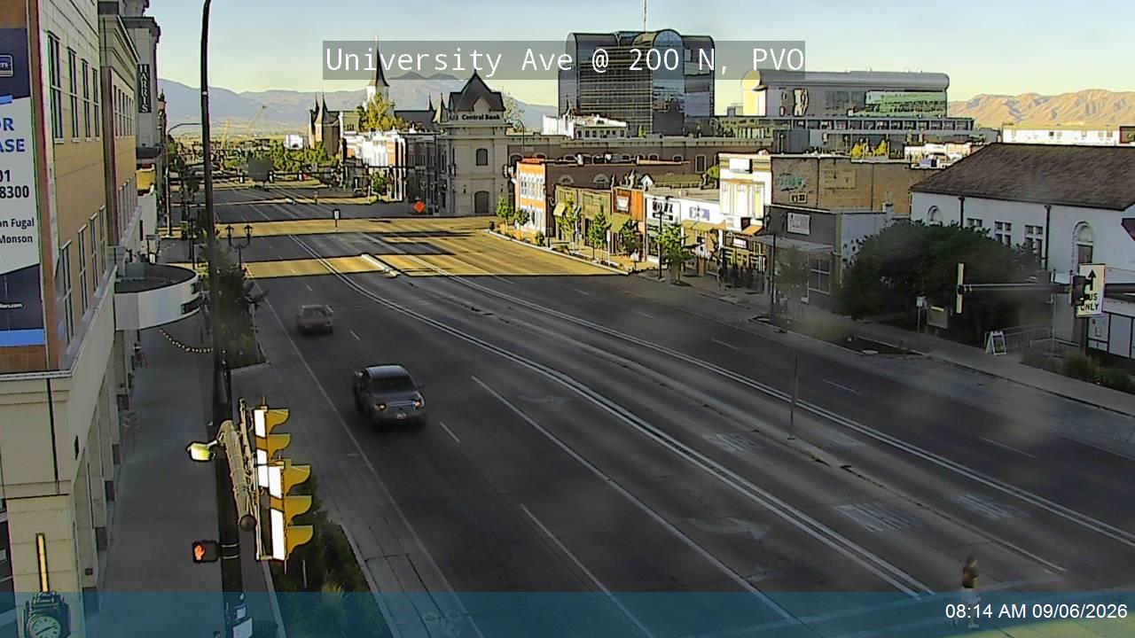 University Ave / US-189 @ 200 N, PVO live camera view