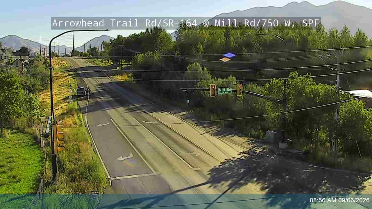 Arrowhead Trail Rd / SR-164 @ Mill Rd / 750 W, SPF live camera view