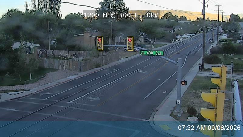 1200 N @ 400 E, ORM live camera view