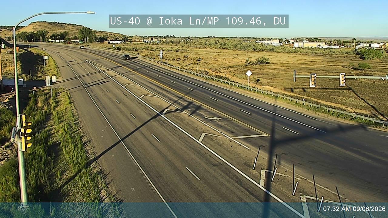 US-40 @ Ioka Ln / SR-87 / MP 109.46, DU live camera view