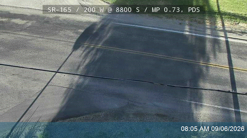 SR-165 / 200 W @ 8800 S / MP 0.73, PDS live camera view