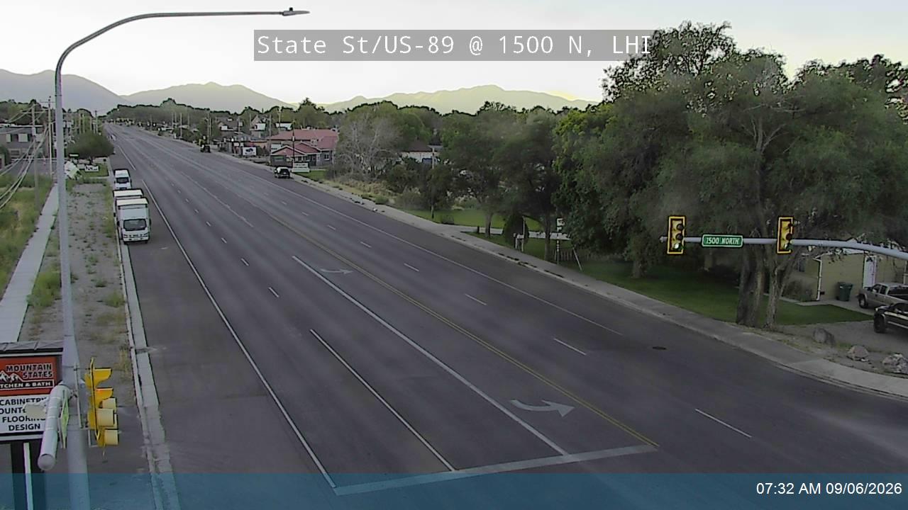 State St / US-89 @ 1500 N, LHI live camera view