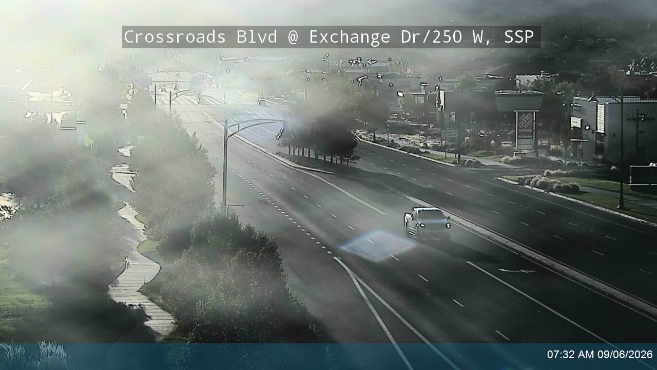 Crossroads Blvd @ Exchange Dr / 250 W, SSP live camera view