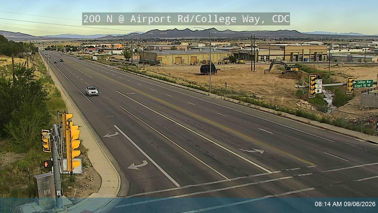 200 N / SR-56 @ Airport Rd / College Way, CDC live camera view