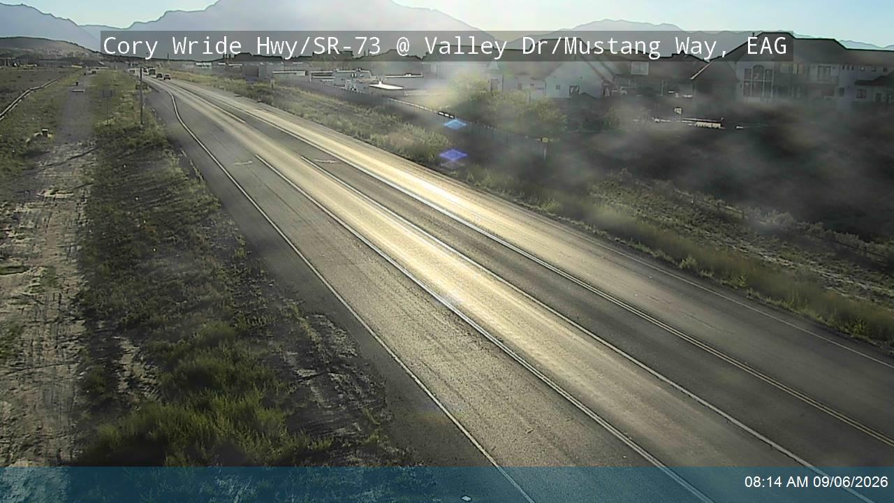 Cory Wride Hwy / SR-73 @ Valley Dr / Mustang Way, EAG live camera view