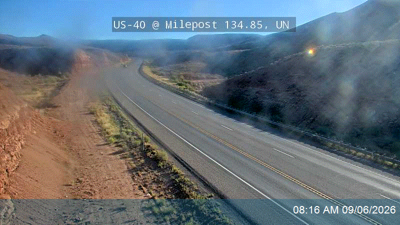 US-40 @ Milepost 134.85, UN live camera view