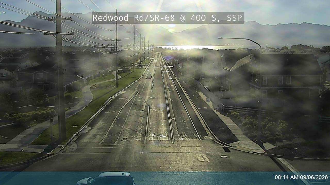 Redwood Rd / SR-68 @ 400 S, SSP live camera view