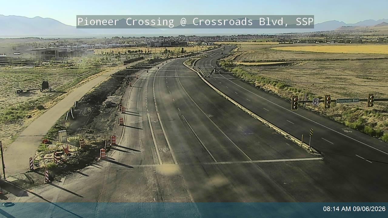Pioneer Crossing / SR-145 @ Crossroads Blvd, SSP live camera view