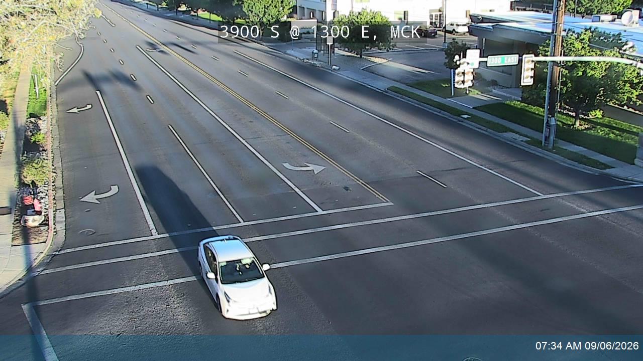 3900 S @ 1300 E, MCK live camera view