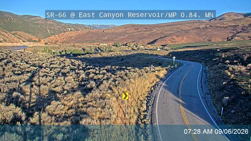 SR-66 @ East Canyon Reservoir / MP 0.84, MN live camera view