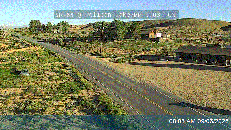 SR-88 @ Pelican Lake / MP 9.03, UN live camera view