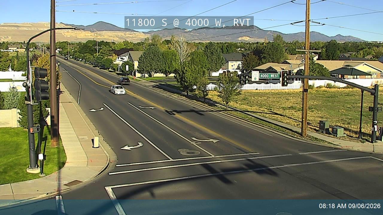 11800 S @ 4000 W, SJO live camera view
