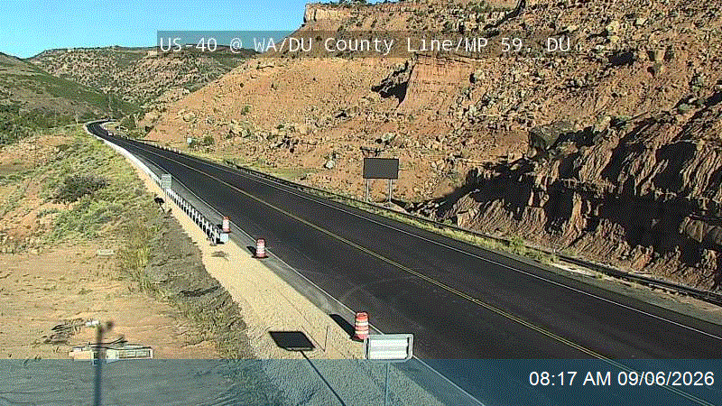 US-40 @ WA/DU County Line / MP 59, DU live camera view