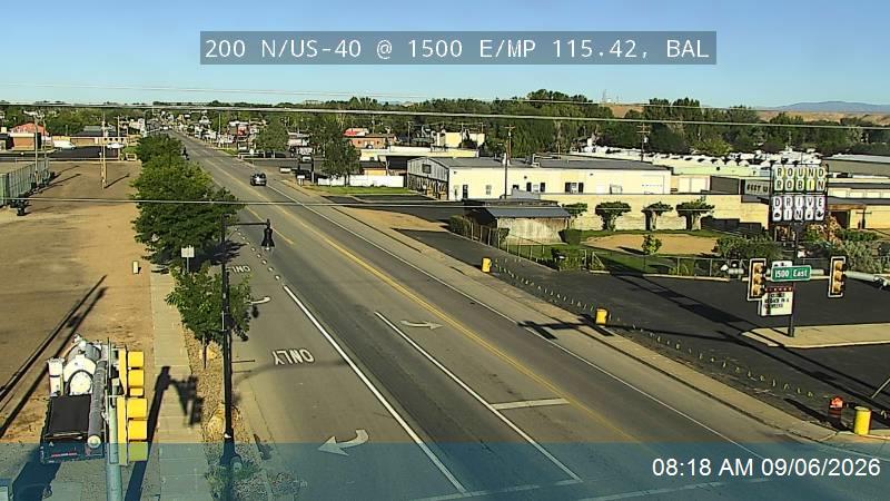 200 N / US-40 @ 1500 E / MP 115.42, BAL live camera view