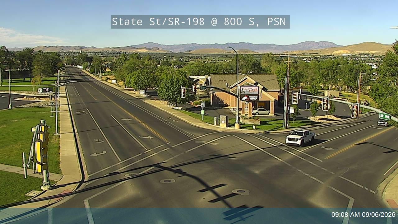 State St / 300 W / SR-198 @ 800 S / SR-178, PSN live camera view