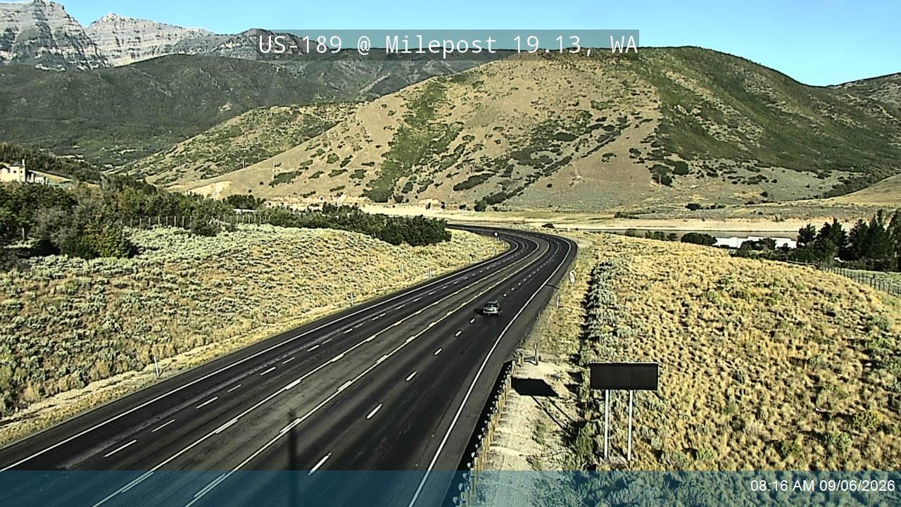 US-189 @ Milepost 19.13, WA live camera view