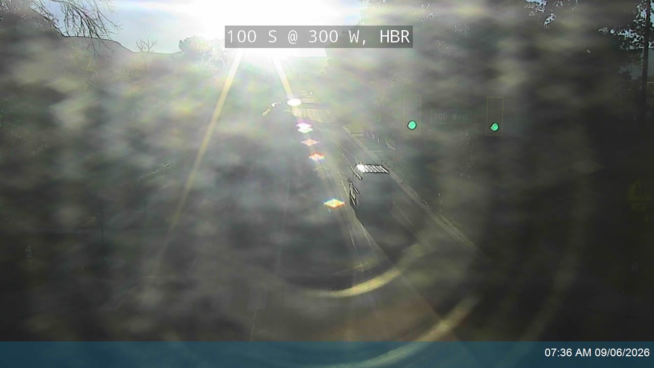 100 S / SR-113 @ 300 W, HBR live camera view