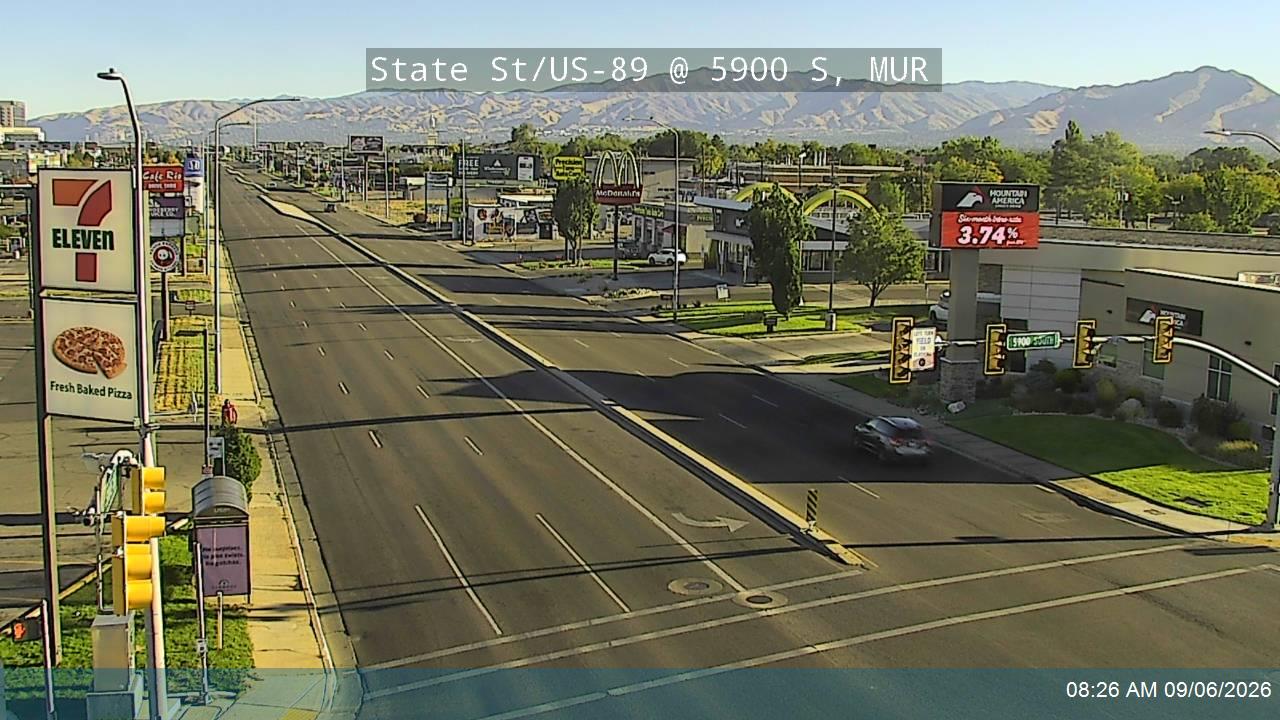 State St / US-89 @ 5900 S, MUR live camera view
