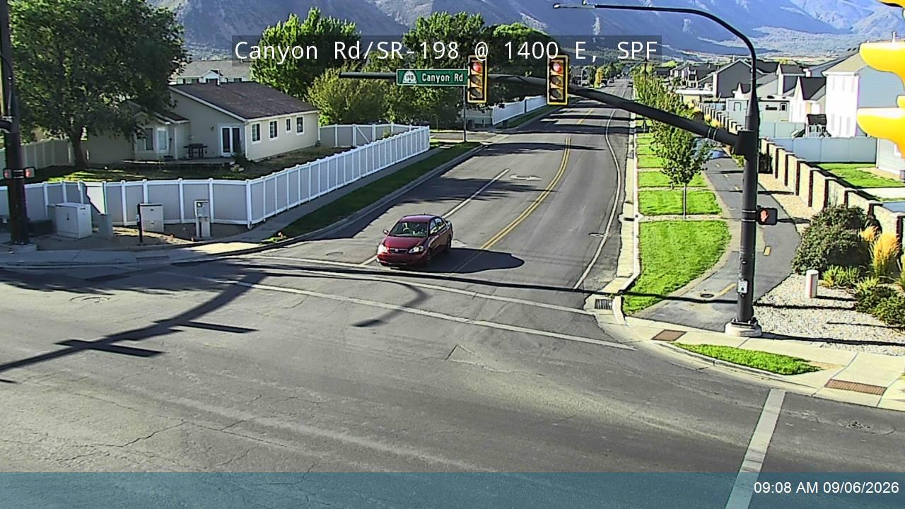 Canyon Rd / SR-198 @ 1400 E, SPF live camera view