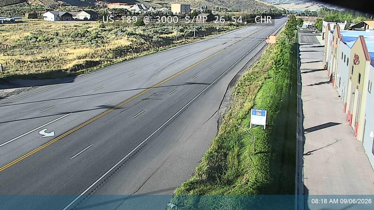US-189 @ 3000 S / MP 26.54, CHR live camera view