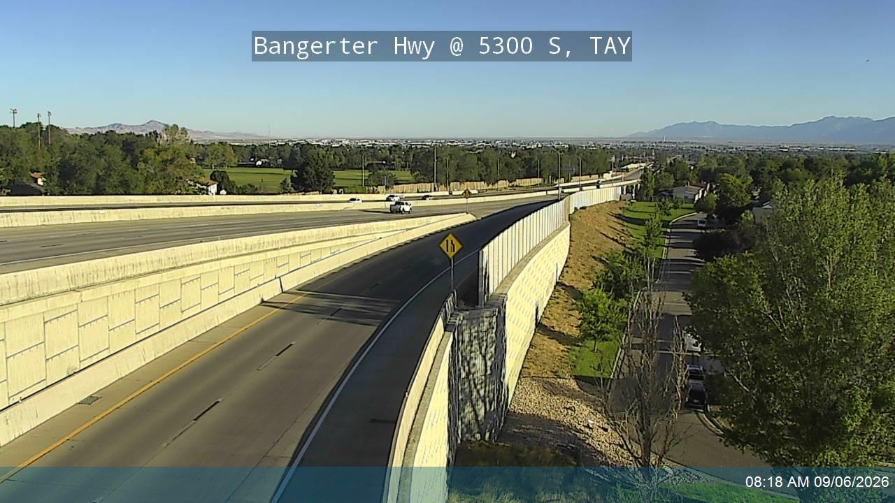 Bangerter Hwy / SR-154 @ 5300 S, TAY live camera view