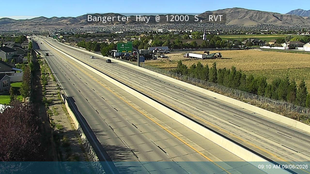 Bangerter Hwy / SR-154 @ 12000 S, RVT live camera view