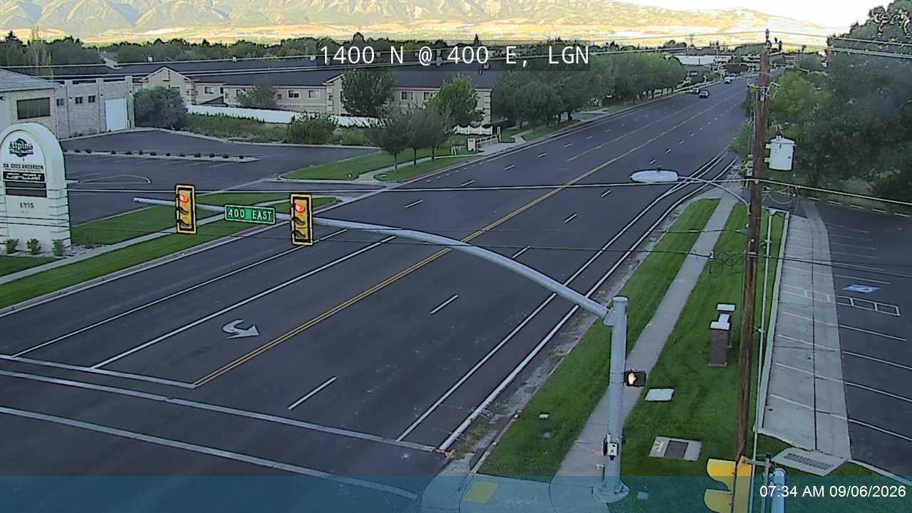 1400 N @ 400 E, LGN live camera view