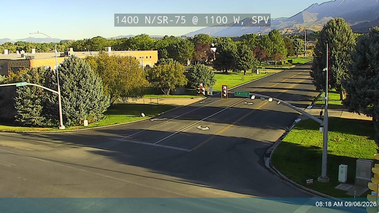 1400 N / SR-75 @ Mountain Springs Pkwy / 1100 W, SPV live camera view