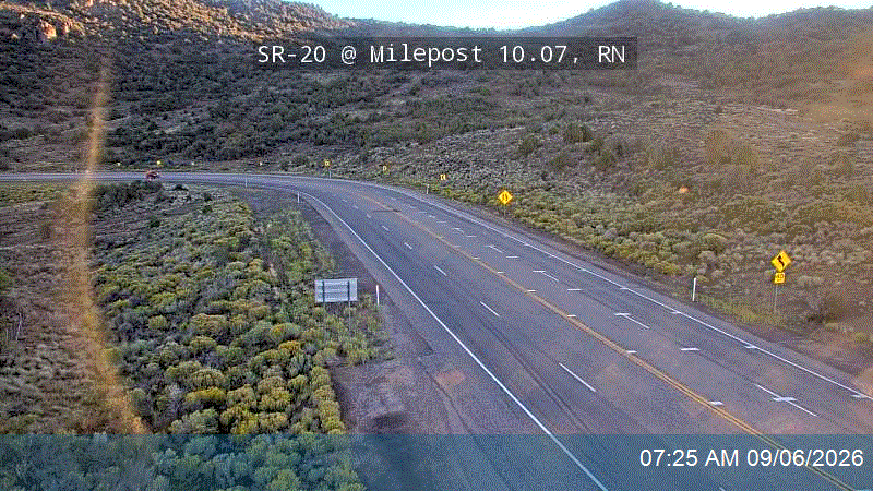 SR-20 @ Milepost 10.02, RN live camera view