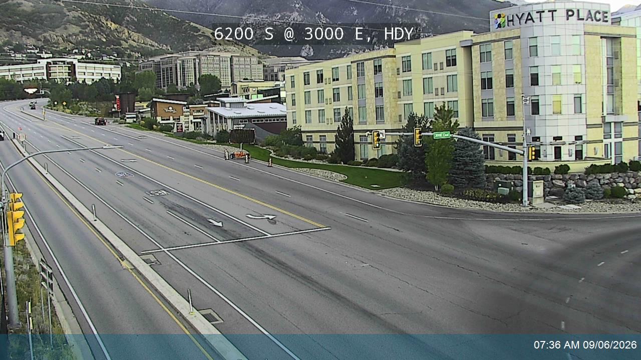 6200 S / SR-190 @ 3000 E, HDY live camera view
